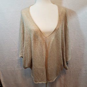 COCO + JAIMESON floppy sweater cream colored xs/s